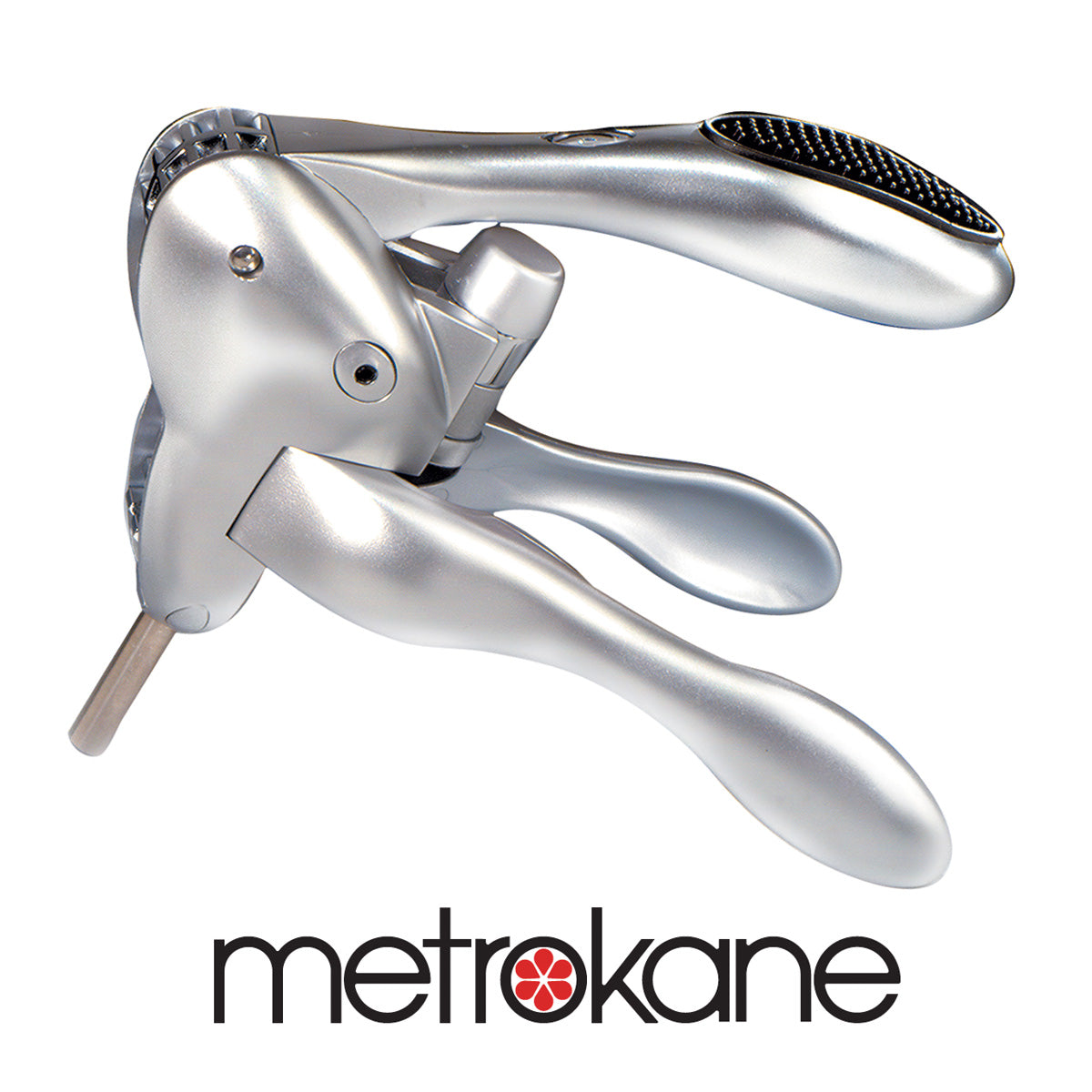 Metrokane Rabbit Corkscrew W/ Free Foil Cutter - Silver