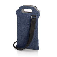 Picnic Time Mode Collection 2-Bottle Tote- Slate