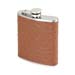 Oenophilia Brown Ostrich Flask - 6 oz