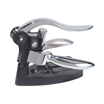 Oggi Wine Bottle Lever Corkscrew   - Chrome