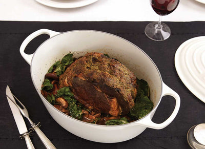 Le Creuset Signature 15.5 Quart Oval Enameled Cast Iron Dutch Oven