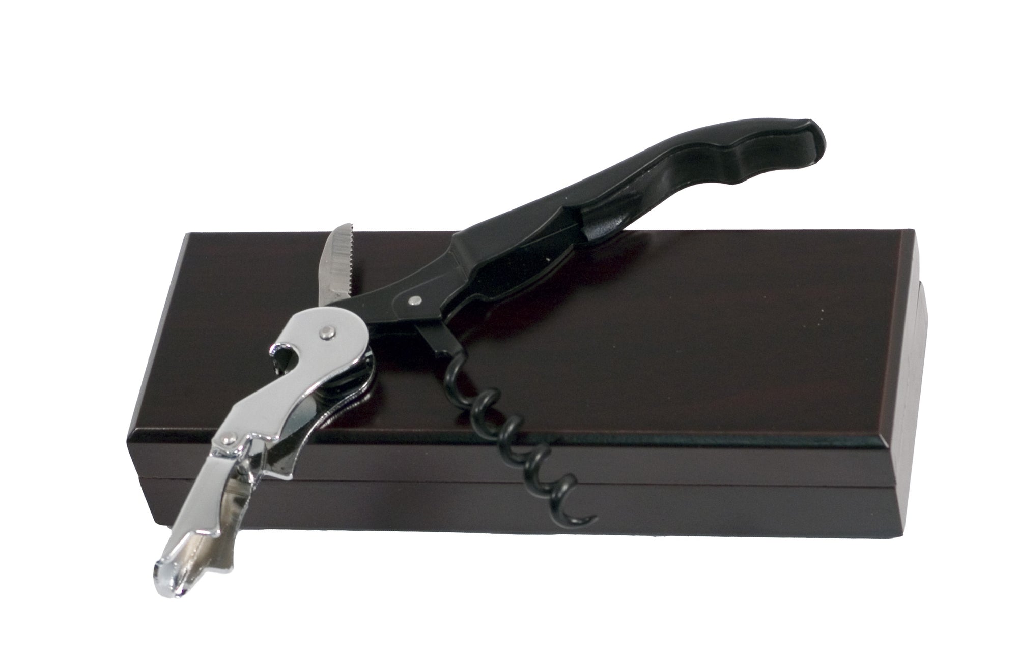 Pampered Grape Double Grip Waiter Corkscrew