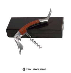 Pampered Grape Redwood Chateau Waiter Corkscrew