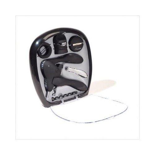 Metrokane Rabbit Corkscrew Tool Kit - Black