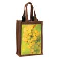 Riesling Wine Double Bottle Jute Bag