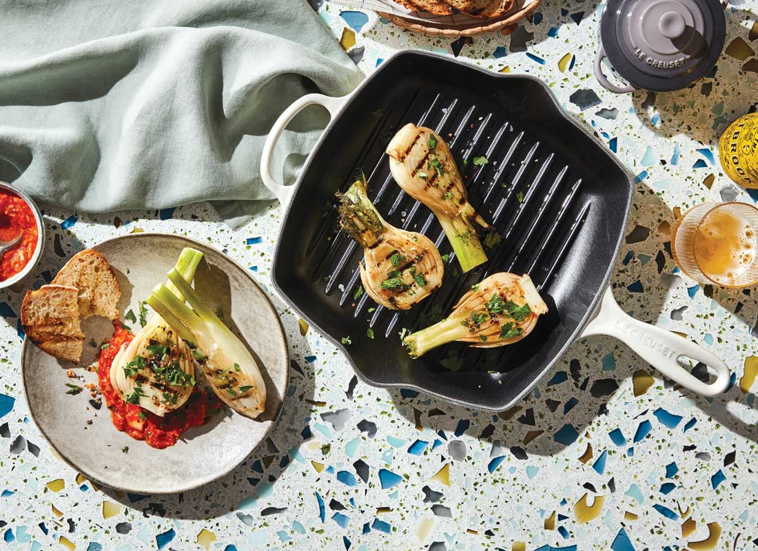 Le Creuset 10.25" Enameled Cast Iron Signature Square Skillet