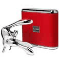 Metrokane Sterling Rabbit Corkscrew - Red Case