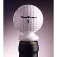 Tee-Time Acrylic Golf Ball Bottle Stopper
