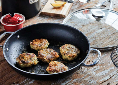 Le Creuset 4 Quart Toughened Nonstick Pro Braiser w/Glass Lid