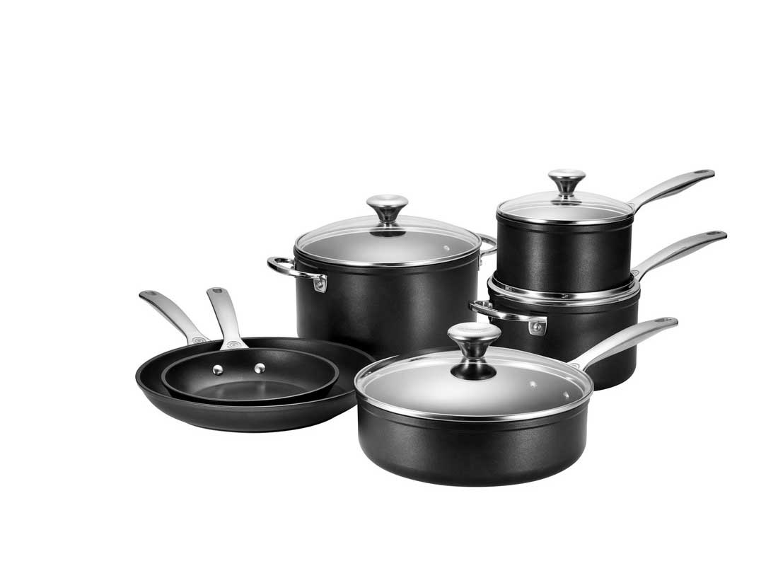 Le Creuset Toughened Nonstick Pro 10 Piece Cookware Set