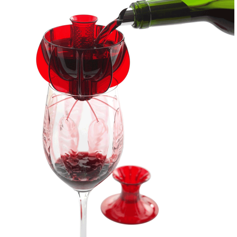 WineWeaver Wine Aerator- Classic Red