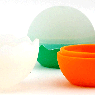 Final Touch Jumbo Ice Ball Silicone Molds - Pack of 2