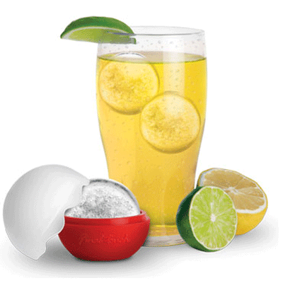 Final Touch Jumbo Ice Ball Silicone Molds - Pack of 2