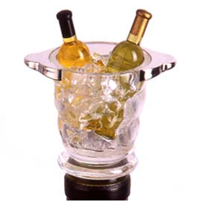 Acrylic Mini Wine Bucket Bottle Stopper