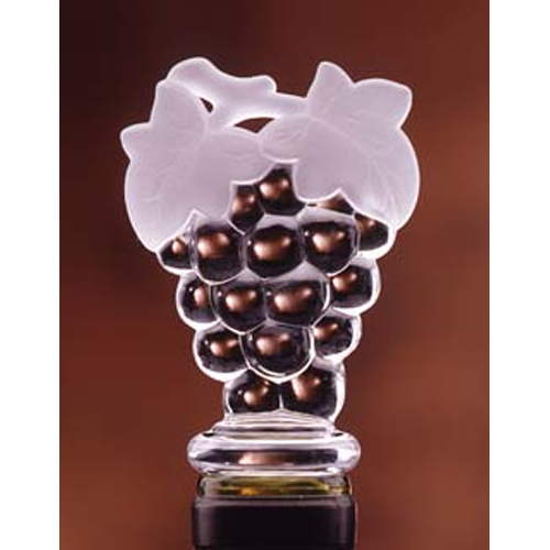 Acrylic Grapes Bottle Stopper