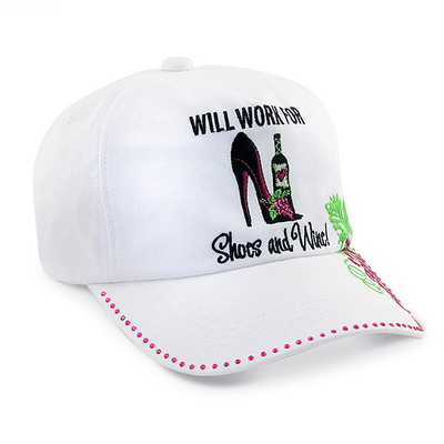 Will Work For Shoes & Wine Cap