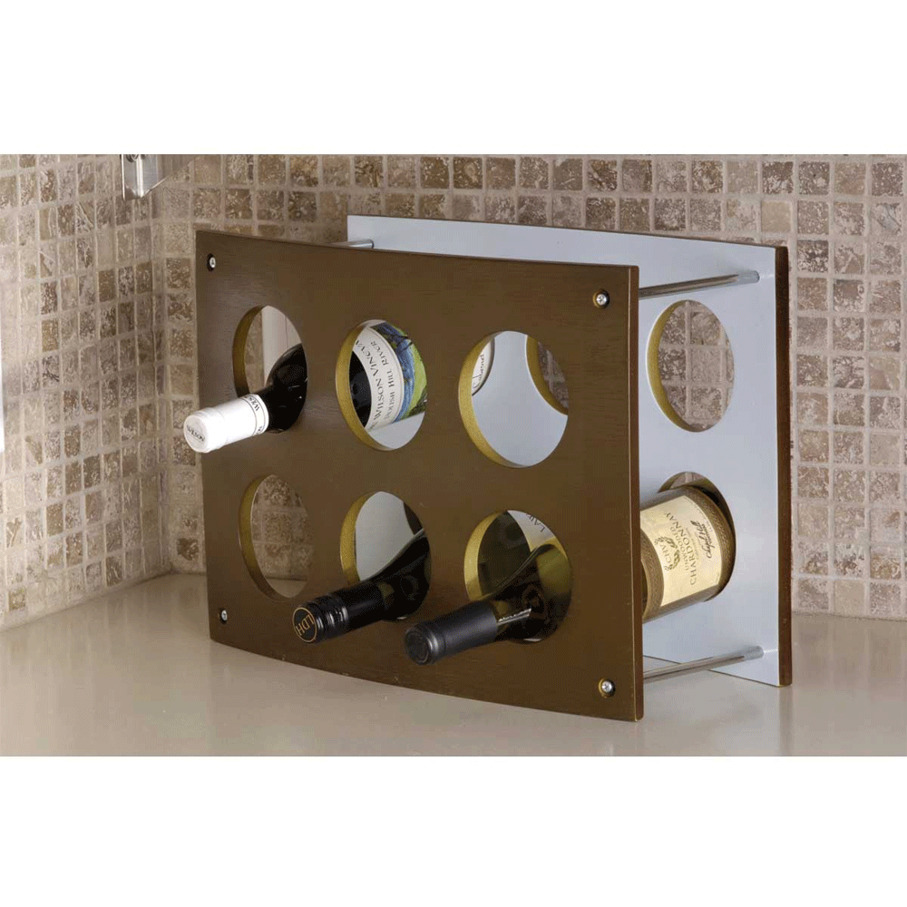 Bentwood 6 Wine Rack