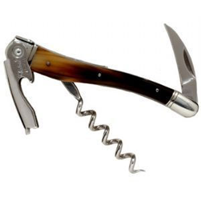 Chateau Laguiole Corkscrew Brown Horn