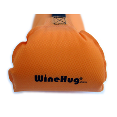 WineHug Self-Inflating Protective Travel Pouch