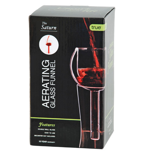 Saturn Glass Aerating Wine Funnel