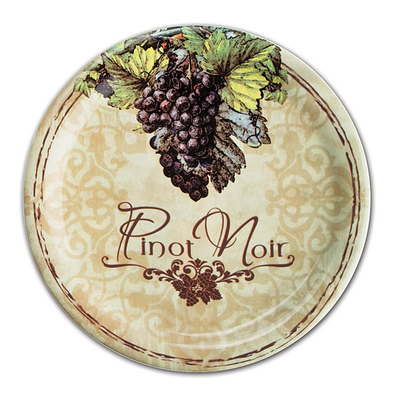 Rustic Vineyard Ceramic Plates (4 Designs)