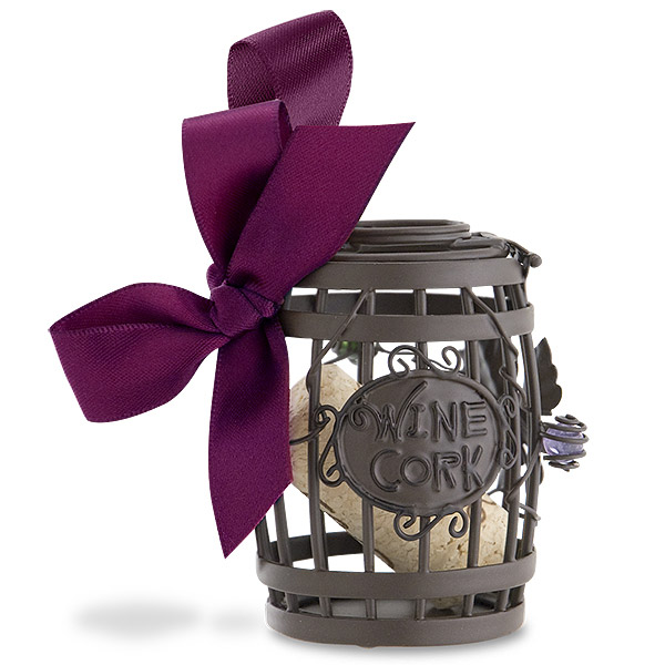 Wine Barrel Cork Cage Ornament
