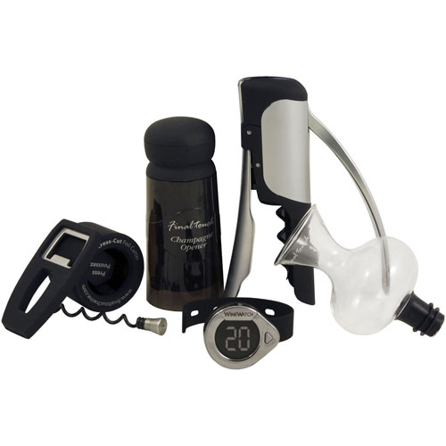 Final Touch Single Lever Corkscrew 9 piece Set