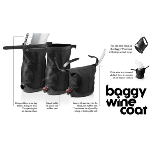 Menu Black Baggy Winecoat