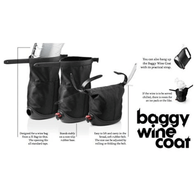 Menu Black Baggy Winecoat