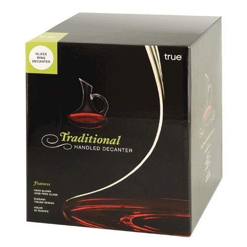 True Fabrications Traditional Handled Decanter