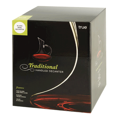 True Fabrications Traditional Handled Decanter