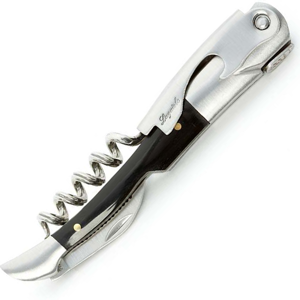 Laguiole Black Waiter Corkscrew