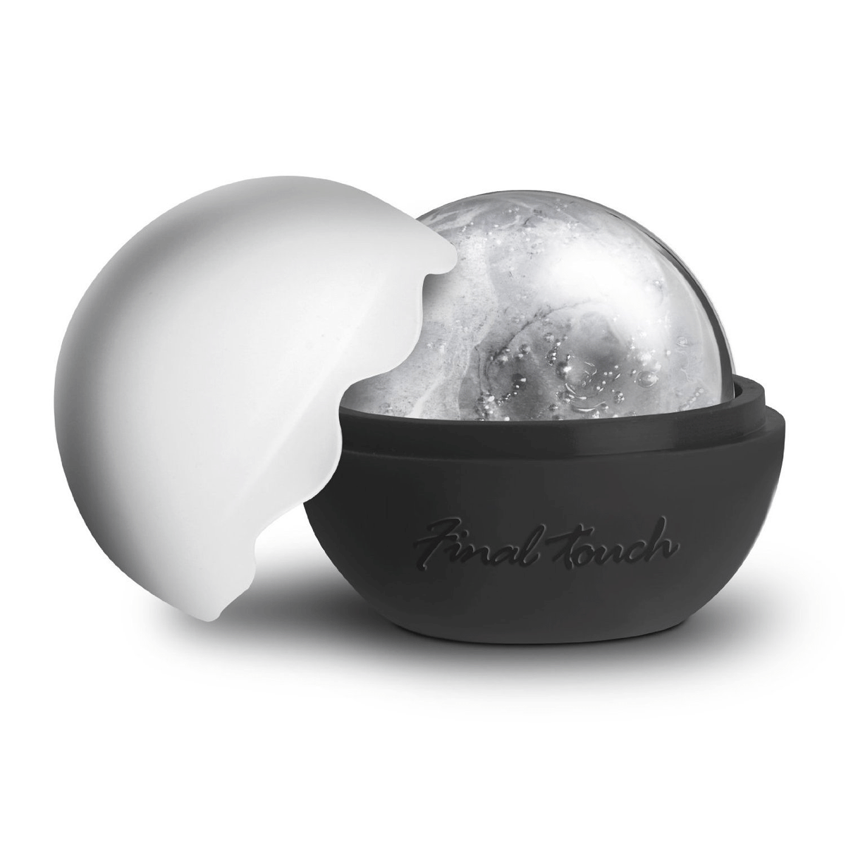 Final Touch On The Rock Glass & Ice Ball