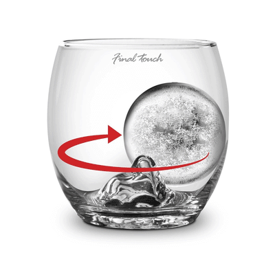 Final Touch On The Rock Glass & Ice Ball