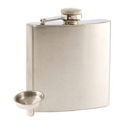 True Fabrications Groomsman Flask - 6 oz