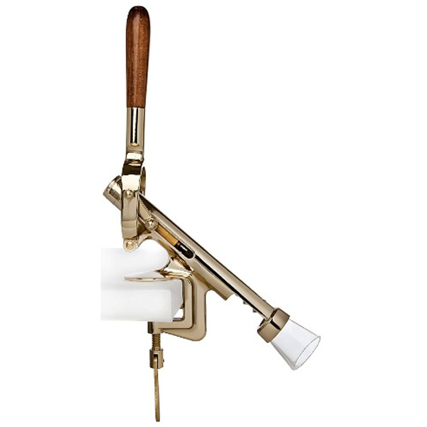 Dion Uncorking Machine Counter Mount Brass Plated