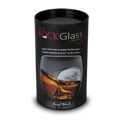 Final Touch On The Rock Glass & Ice Ball
