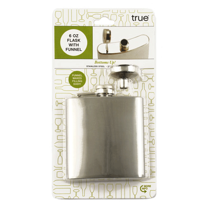 True Fabrications Groomsman Flask - 6 oz