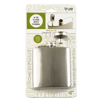 True Fabrications Groomsman Flask - 6 oz