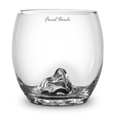 Final Touch On The Rock Glass & Ice Ball