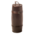 True Fabrications Barrel 1-Bottle Wine Box