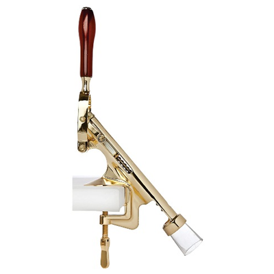 Bar-Pull Cork Remover Counter Mount Brass Plated