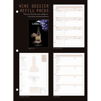 Wine Dossier Binder