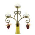 Vineyard Wine Bottle Candelabra