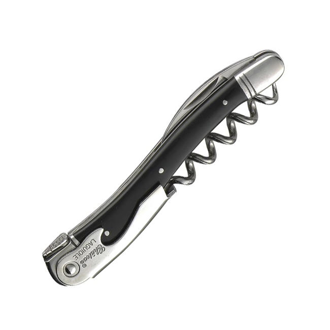 Chateau Laguiole Corkscrew Black Horn