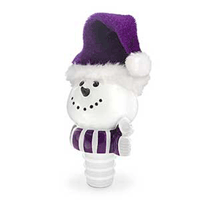Jolly Snowman Wine Bottle Stopper