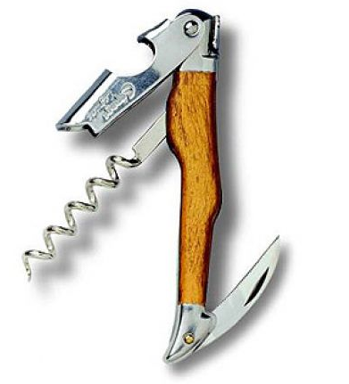 Cepage Laguiole Olive Wood Waiter's Corkscrew