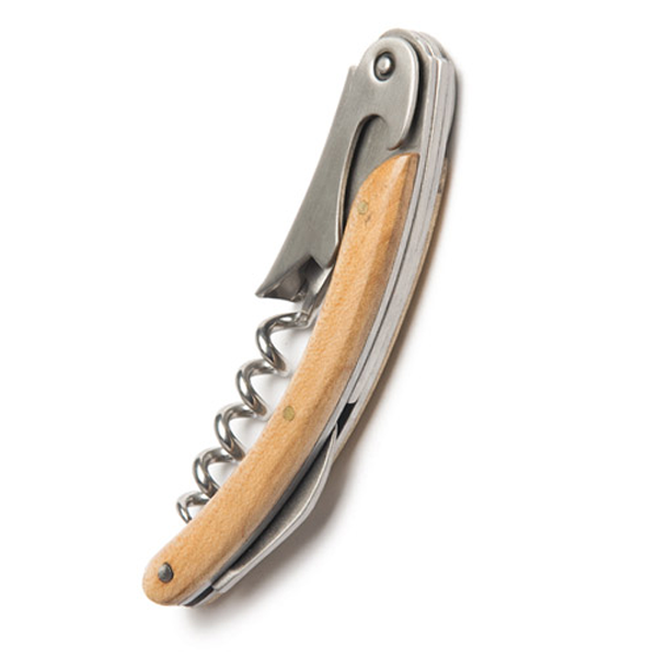Beech Wood Waiter Style Corkscrew