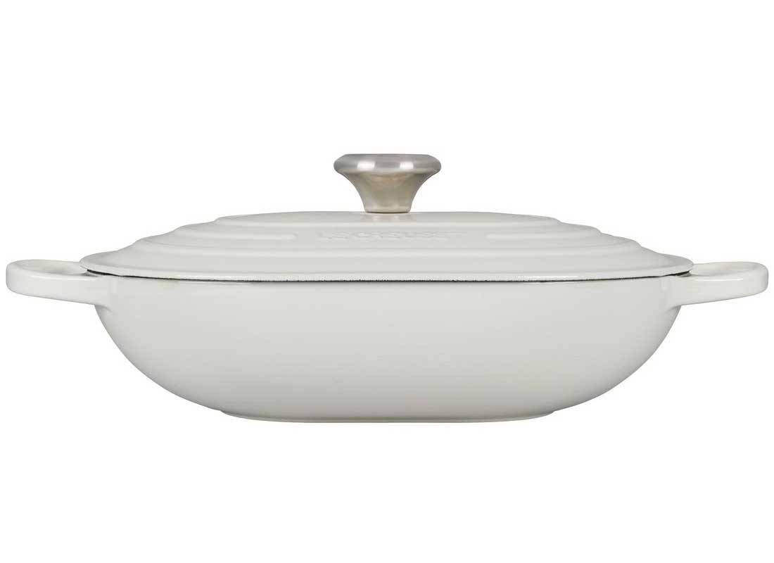 Le Creuset 3.75 Quart Signature Oval Enameled Cast Iron Casserole