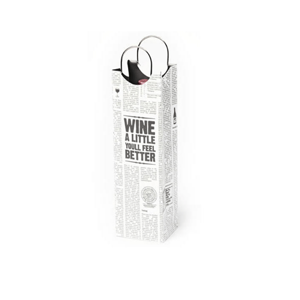 Wine Press Wine Gift Bag - Set of 10